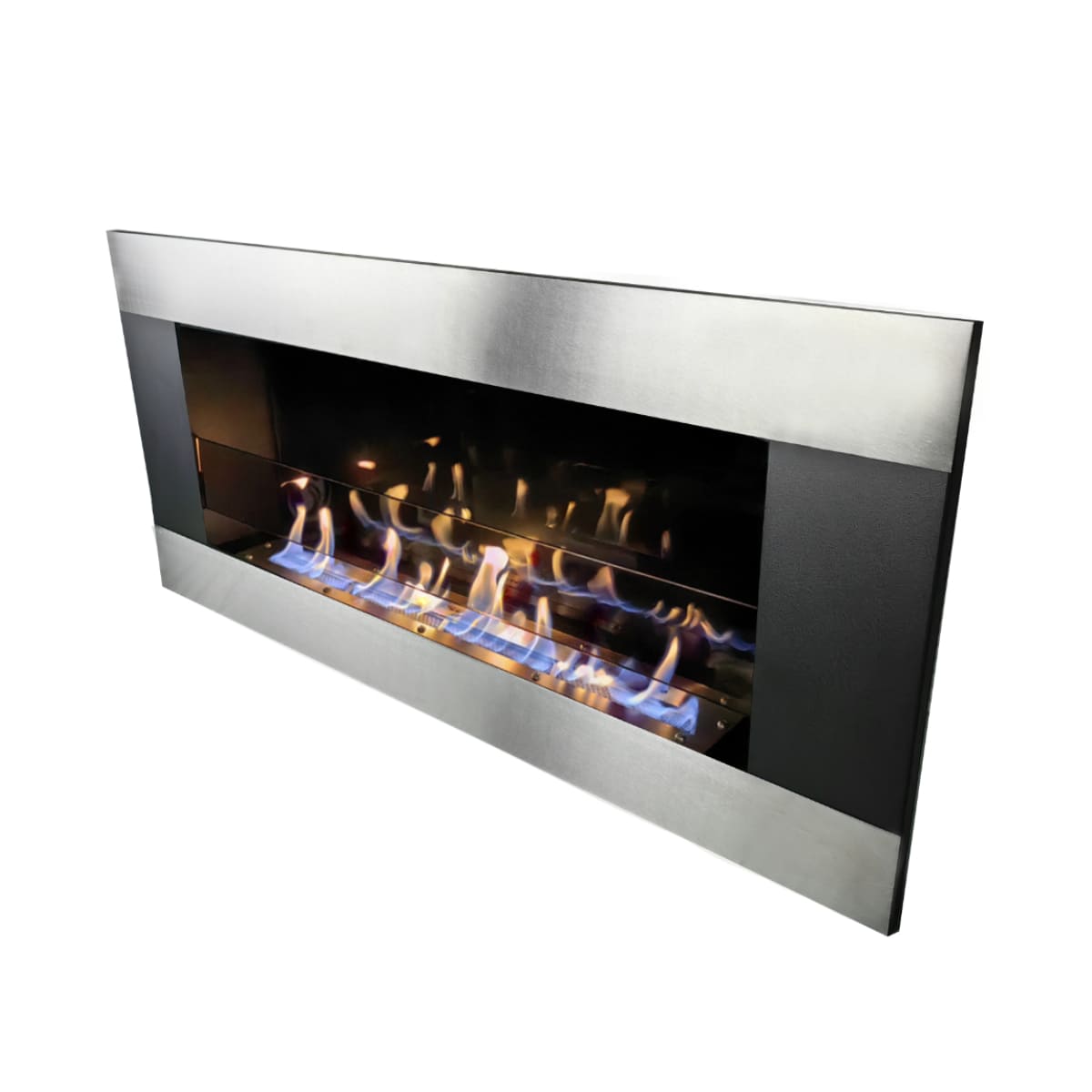 Биокамин "Русский огонь" Модерн 1100V встраиваемый с декоративным стеклом (стемалитом) по цене 41 650 руб.