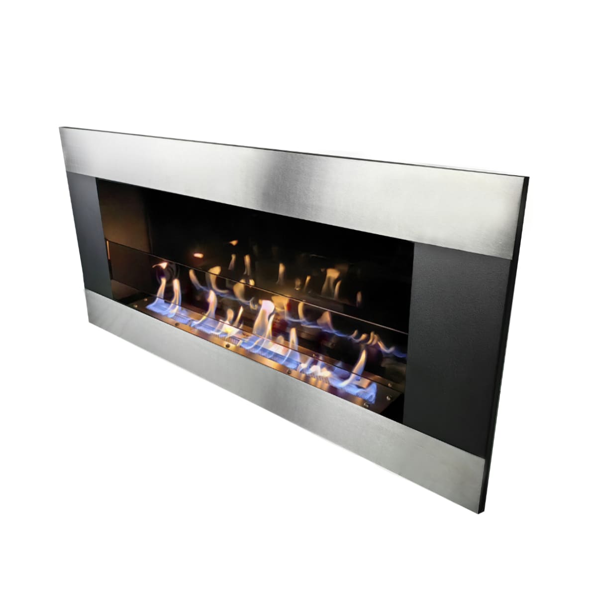 Биокамин "Русский огонь" Модерн 900V встраиваемый с декоративным стеклом (стемалитом) по цене 35 650 руб.