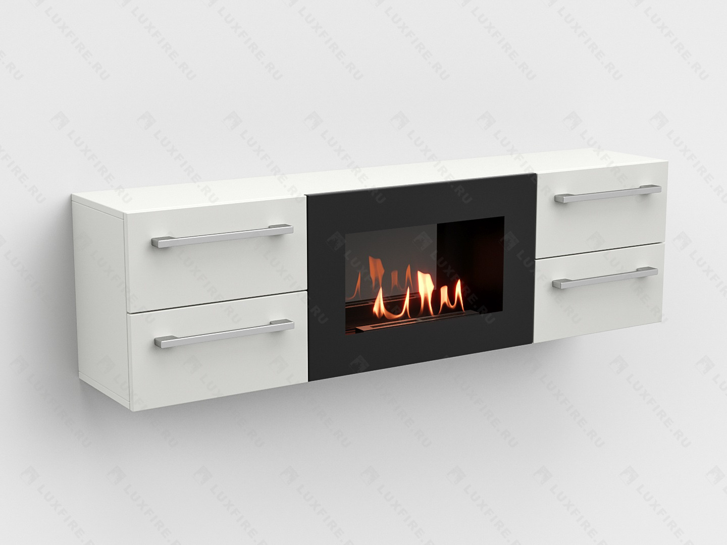 Тумба ТВ Lux Fire "Нева" настенная 1400 матовая, белая, с биокамином 600 Тумба ТВ Lux Fire "Нева" настенная 1400 матовая, белая, с биокамином 600 по цене 83 409 руб.