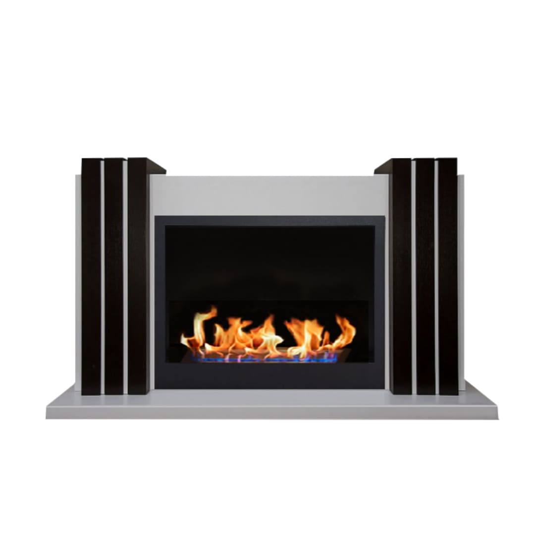 Биокамин в портале "Русский огонь" Манхэттен Нью с защитным и декоративным стеклом по цене 93 600 руб.