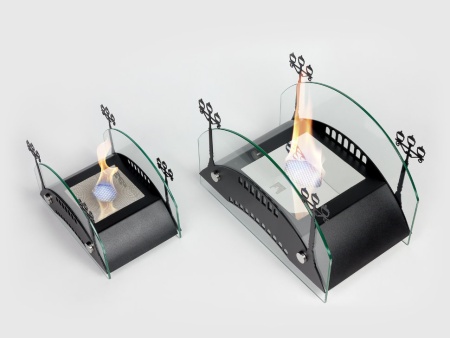 Настольный биокамин Lux Fire "Пушкинский мост" S Чёрный по цене 14 641 руб.