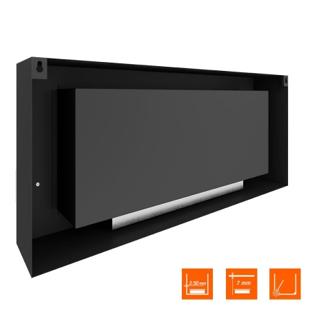 Биокамин SteelHeat WALL LONG 1200 черный, стемалит Биокамин SteelHeat WALL LONG 1200 черный, стемалит по цене 54 600 руб.