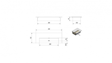 Биокамин Kratki CHARLIE 2 стальной Биокамин Kratki CHARLIE 2 стальной по цене €482