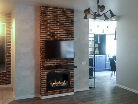 Встроенный биокамин Lux Fire Кабинет 530 S по цене 33 550 руб.