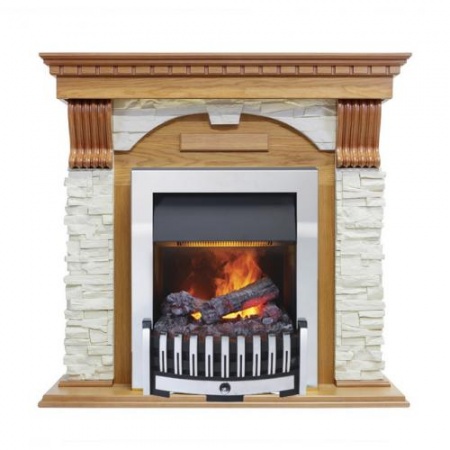 Dublin арочный сланец белый (дуб)+Danville Chrome Dublin арочный сланец белый (дуб)+Danville Chrome