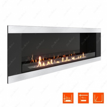 Биокамин SteelHeat LONG-H 1500 стекло + стемалит Биокамин SteelHeat LONG-H 1500 стекло + стемалит по цене 74 400 руб.