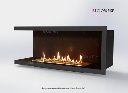 Встраиваемый биокамин Очаг Focus MS-арт.006 по цене 63 800 руб.